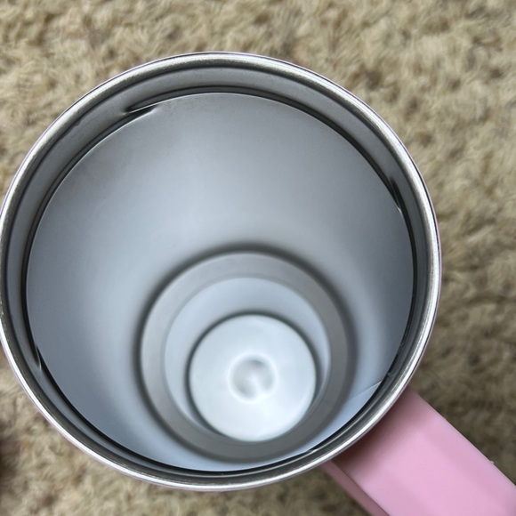Simple Modern 40oz Pink Tumbler with Handle and Straw - Picture 7 of 9